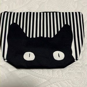 Kitty makeup bag